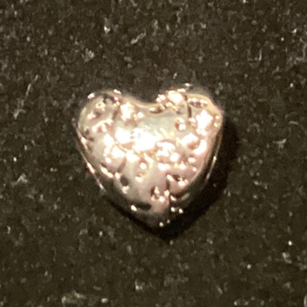 925 Silver heart charm